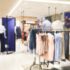 Abstract blur shopping mall interior and retail store for background